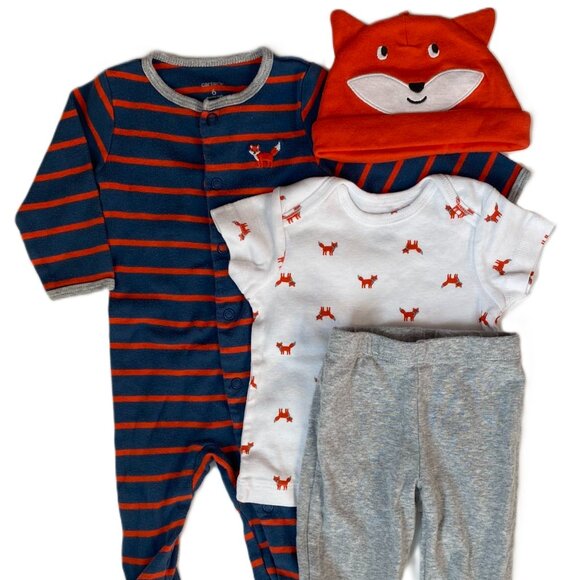 Carter's | Matching Sets | 35 Outfit Bundle Fox And Fun Outfit Bundle ...